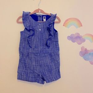 Janie and Jack - Girls Romper 12-18m VGUC